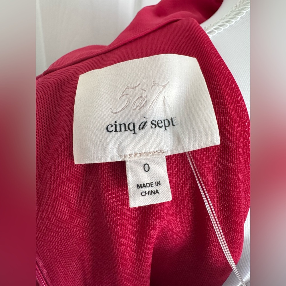 Cinq à Sept Fuchsia Midi Dress - Picture 13 of 13